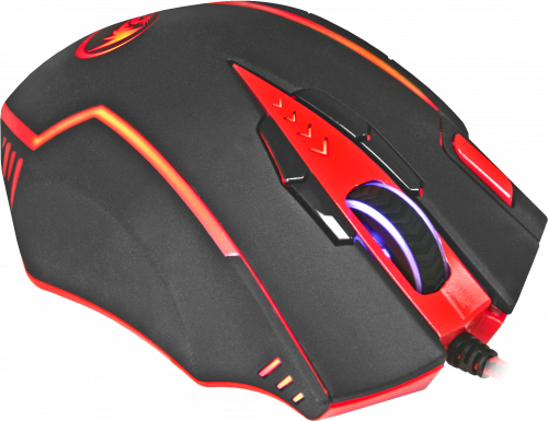 Мышь REDRAGON Samsara, чёрная/красная, USB, игровая (1/40) (70245) фото 4