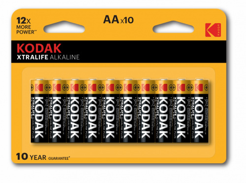 Элемент питания KODAK XTRALIFE  LR6 (8+2 бл)   [KAA-8+2] (120/480/19200) (Б0014330) фото 2