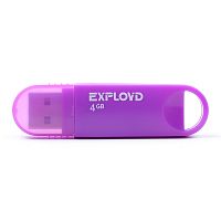 Флеш-накопитель USB  4GB  Exployd  570  пурпурный (EX-4GB-570-Purple)