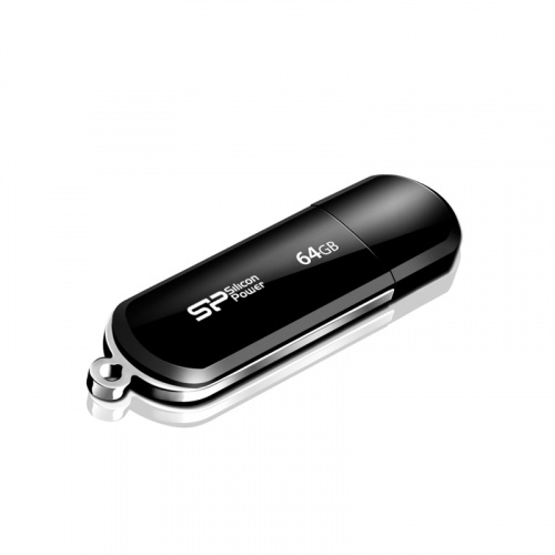 Флеш-накопитель USB 64GB Silicon Power LuxMini 322 черный (SP064GBUF2322V1K) фото 2 Флеш-накопитель USB 64GB Silicon Power LuxMini 322 черный (SP064GBUF2322V1K) фото 2