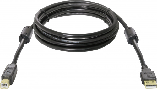 Кабель-удлинитель DEFENDER USB04-10PRO USB2.0, AM-BM, черный, 3м (1/40) (87431) фото 5
