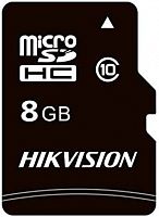 Карта памяти MicroSD  8GB  Hikvision (Hiksemi) Class 10 UHS-I U1  (23/10 Mb/s)  без адаптера (HS-TF-C1(STD)/8G/ZAZ01X00/OD)