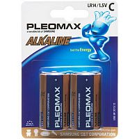 Элемент питания SAMSUNG PLEOMAX  LR14  BL2   (20/160/7200) (C0019255)