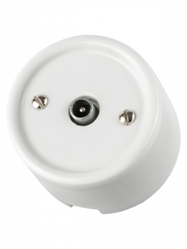 Розетка TDM TV оконечная белая «Болонь» (1/72) (SQ1820-0053) фото 6