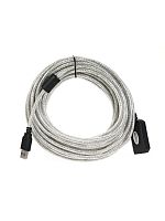 Кабель-адаптер VCOM USB 2.0-repeater, удлинительный активный <AM - AF>, 10 м. (1/25) (VUS7049-10M)