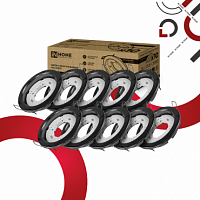 Светильник встраиваемый GX53R-standard RBC-10PACK под GX53 черный хром (10 шт./упак.) IN HOME (1/10) (4690612044217)