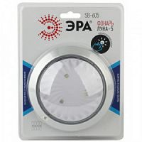Фонарь ЭРА SB-605 пушлайт подсветка Луна-5 с сенсорным выключателем 4xAA серебр. 1 шт в блистере (1/12/72/432) (Б0029191)