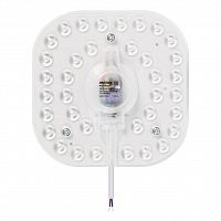 Модуль светодиодный SMARTBUY квадратный 18 Вт, 4000K, 220-240В, кол-во диодов: 36 шт, LED2835, 1600 лм, угол 120°, IC Driver, 145*145*30 мм, магнитное (SBL-M-18W-4K)