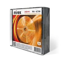 Диск MIREX DVD+R 16Х 4,7ГБ Слим кейс (1/200) (UL130013A1S)