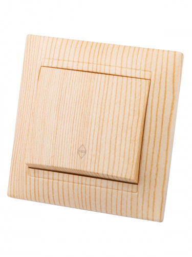 Выключатель на 2 направления 1 клавишный 10А сосна, с/у "Лама" TDM (1/10/120) (SQ1815-0306) фото 5 Выключатель на 2 направления 1 клавишный 10А сосна, с/у "Лама" TDM (1/10/120) (SQ1815-0306) фото 5