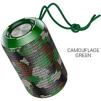 Колонка портативная HOCO HC1 Trendy, Bluetooth, 1200 мАч, 5 Вт, FM, TF, AUX, цвет: камуфляж (1/40) (6931474740212)