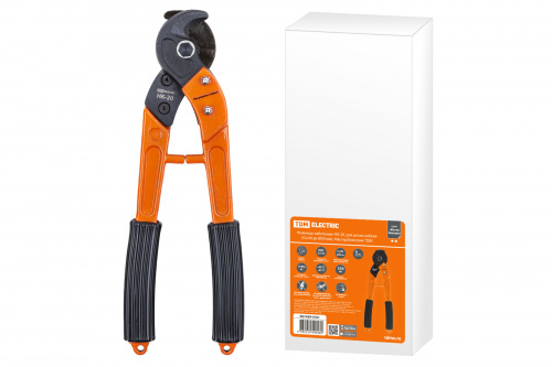 Ножницы TDM кабельные НК-20, для резки кабеля (Сu/Al до Ø20 мм), МастерЭлектрик (1/10) (SQ1039-0101)