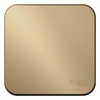 Переключатель проходной 1-кл. О/У BLANCA 10А IP20 (сх. 6) 250В с изолир. пластиной титан Systeme Electric BLNVA106014 (1/15/30)