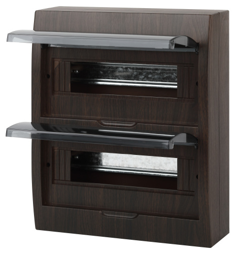 Корпус пластиковый ЩРН-П-24 ЭРА BOXF 24_O IP41 дуб (1/10) (Б0055553) фото 5