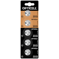 Элемент питания OPTICELL SPECIALTY CR2032 BL5 отрывной (5/50/40300) (5060005)
