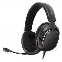 Игровая гарнитура RITMIX RH-625M 20-20000 Гц, 32 Ом, чувс.105дБ, микр. чувст. 44дБ, всенапр, каб.2м, рег.громк, RGB-подсв., USB+3,5мм, Чёрная (1/20) (80005780)