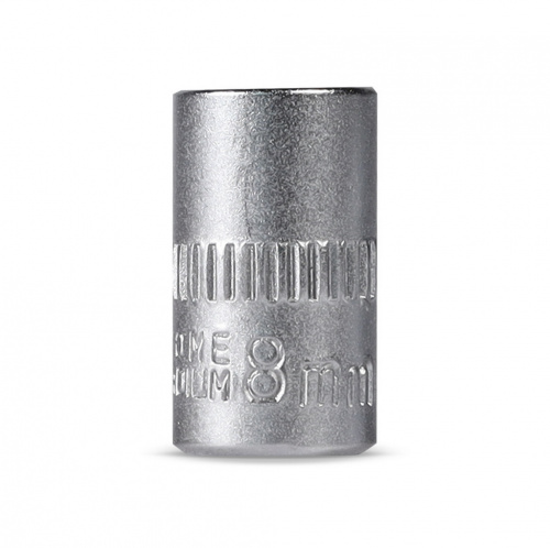 Головка на 8 мм SMARTBUY торцевая, шестигранная, под квадрат 1/4", CR-V, tools (1/400) (SBT-SW-8-14p1)