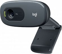 Веб-камера LOGITECH HD Webcam C270 USB2.0 с микрофоном , черный (1/4) (960-000999)