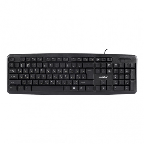 Клавиатура проводная Smartbuy ONE 210,мультимедийная, USB (SBK-210U-K), чёрная (1/20)