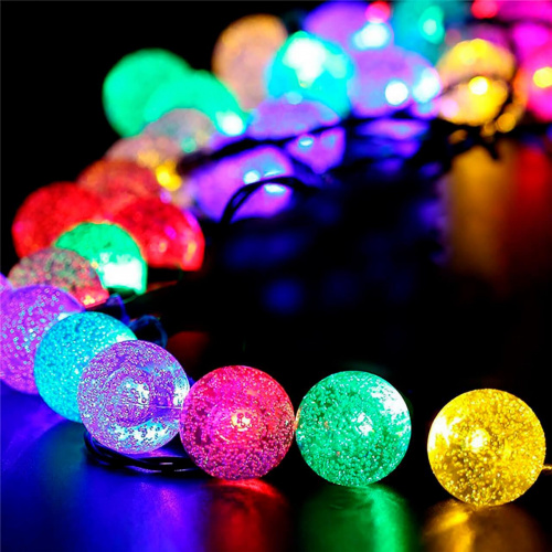 Гирлянда ЭРА светодиодная ENIN - 25BG нить Шарики диаметр 25 мм 2 м RGB 20LED (1/48) (Б0055997) фото 8