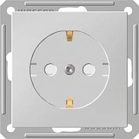 Механизм розетки 1-м С/У WESSEN59 16А IP20 с заземл. защ. шторки бел. Systeme Electric RS16-152-1-86 (1/10/60)