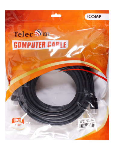 Кабель HDMI-19M --- HDMI-19M ver 2.0+3D/Ethernet ,10m, 2 фильтраTelecom <TCG215F-10M>(1/20) фото 4