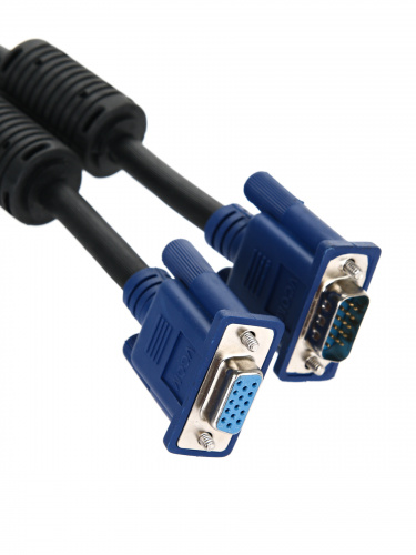Кабель VCOM монитор-SVGA card (15M-15F), 2 фильтра, 5 м. (1/25) (VVG6460-5MO)