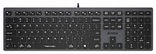 Клавиатура проводная A4TECH Fstyler FX50 USB slim Multimedia, серая (1/10) (FX50 GREY)