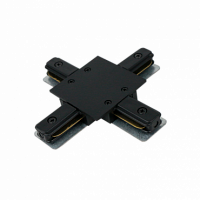 Коннектор шинопровода X-образный XC-B-TL черный серии TOP-LINE IN HOME (1/50) (4690612045405)