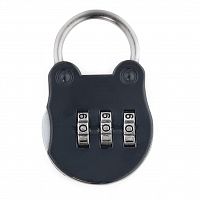 Замок SMARTBUY навесной кодовый , 3 цифры, (ШИФР 0-0-0), гориз. (1/12/360) (SBT-LK-BAG3H)