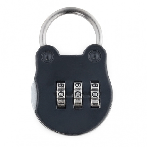 Замок SMARTBUY навесной кодовый , 3 цифры, (ШИФР 0-0-0), гориз. (1/12/360) (SBT-LK-BAG3H)
