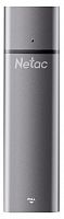 Внешний корпус Netac WH21 для M.2 SATA SSD, алюминий серый (USB 3.0 / Type C) (NT07WH21-30C0)