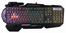 Клавиатура проводная игровая A4TECH Bloody B314 USB Multimedia Gamer LED (подставка для запястий), черная (1/10)