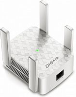 WIFI усилитель сигнала DIGMA D-WR310 (D-WR310V2) N300 Wi-Fi белый