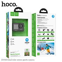 Экшн-камера HOCO DV103, 2.0 IPS, 1.3 IPS, max 64GB, Wi-Fi, 12Мп, 900 мАч, цвет: чёрный (1/20) (6942007638296)