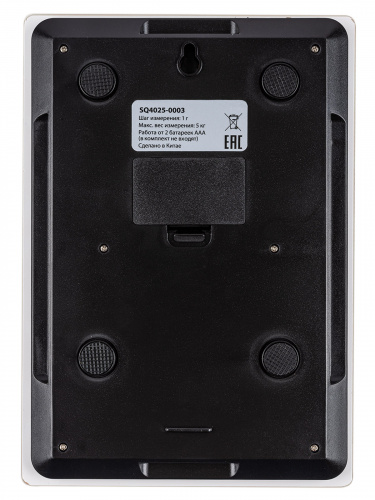 Весы электронные кухонные "Апельсины", стекло, деление 1 г, макс. 5 кг, TDM (1/20) (SQ4025-0003) фото 5