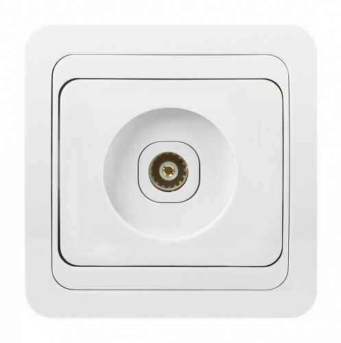 Розетка SMARTBUY скрытая установка, 1-местная телевизионная бел. 75Ом 5-862МГц "Марс" (SBE-02w-S1-TV) (1/10) Розетка SMARTBUY скрытая установка, 1-местная телевизионная бел. 75Ом 5-862МГц "Марс" (SBE-02w-S1-TV) (1/10)