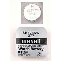 Элемент питания MAXELL  SR 626 (377, G04)   (10/100) (10626)