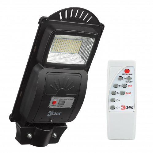 Светильник ЭРА консольный на солн. бат. SMD 20W с датч. движ. ПДУ 400 lm 5000К IP65 (6/180) (Б0046797) фото 7