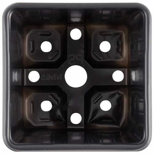 Горшок для рассады КВАДРАТНЫЙ (7х7х6,5)  (набор из 10шт.) (1/125) (103617) фото 3