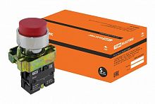 Кнопка BL42 без подсветки красный 1рTDM (SQ0704-0049)