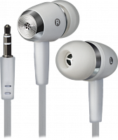 Наушники внутриканальные DEFENDER, Basic 620, вакуумные, шнур 1,1м, белые (1/50) (63625)