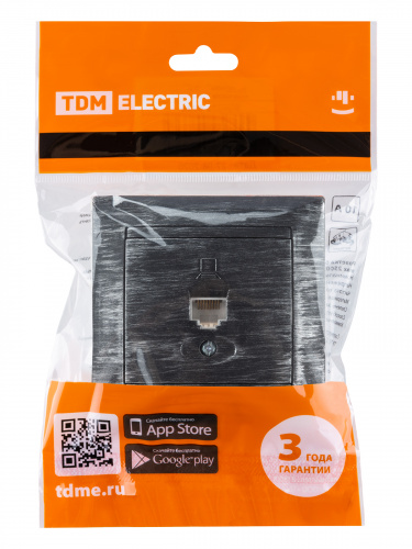 Розетка компьютерная RJ45 старинное серебро с/у, "Лама" (1/10) TDM (SQ1815-0657) фото 2 Розетка компьютерная RJ45 старинное серебро с/у, "Лама" (1/10) TDM (SQ1815-0657) фото 2