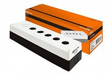 Корпус КП105(6) для кнопок 5(6) мест белый TDM (SQ0705-0005)