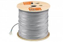 Кабель витая пара F/UTP Cat 6 4х2х23AWG (305м) solid, ПВХ, серый TDM (SQ0107-0104)