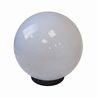 Светильник ЭРА НТУ 01-100-301 садово-парковый шар белый D300mm Е27 (4/16) (Б0048737)