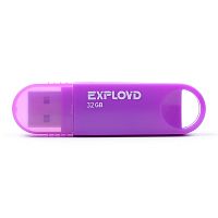 Флеш-накопитель USB  32GB  Exployd  570  пурпурный (EX-32GB-570-Purple)