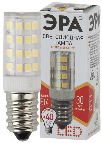 Лампа светодиодная ЭРА STD LED T25-5W-CORN-827-E14 E14 / Е14 5Вт теплый белый свет (1/100) (Б0033030) фото 3