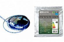 Лента светодиодная TDM SMD2835-60 LED/м-IP65-12 В-4,8 Вт/м-синий (цена за 1 метр/на катушке 5 метров) (SQ0331-0313)