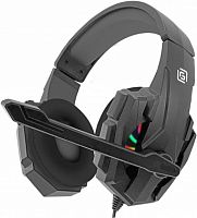 Гарнитура проводная игровая Оклик HS-L355G черный 1.8м мониторные оголовье (1939807)
